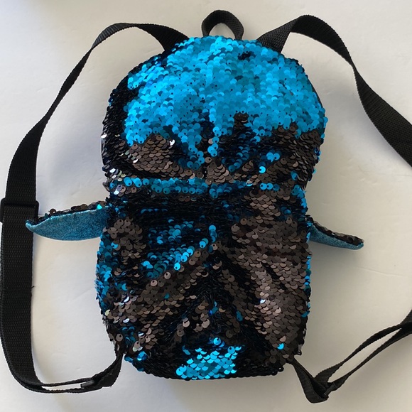 TY Waddles Flippable sequins kids Penguin backpack with adjustable straps - Picture 8 of 9